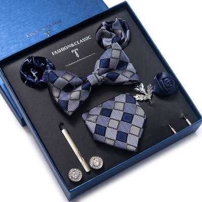 Conjunto de 8 Piezas de Corbatas para Traje Formal de Hombre - Image 57