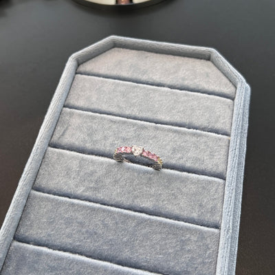 Anillo de Plata 925 para Mujer con Corazones y Arcoíris - Image 8
