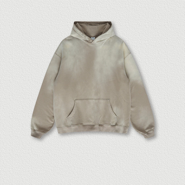 Sudadera Vintage Americana con Capucha y Efecto Desgastado Bayoneta - Image 5