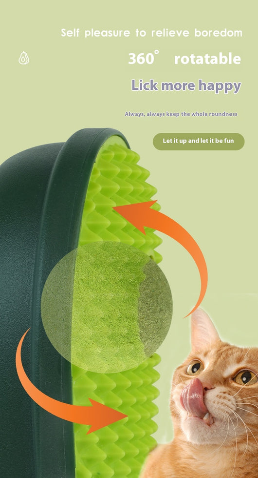 Rascador de Aguacate para Gatos - Juguete Automático de Autoservicio - Image 11