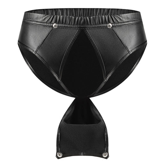 Calzoncillos de Cuero Ajustados Mate para Hombre - Image 2