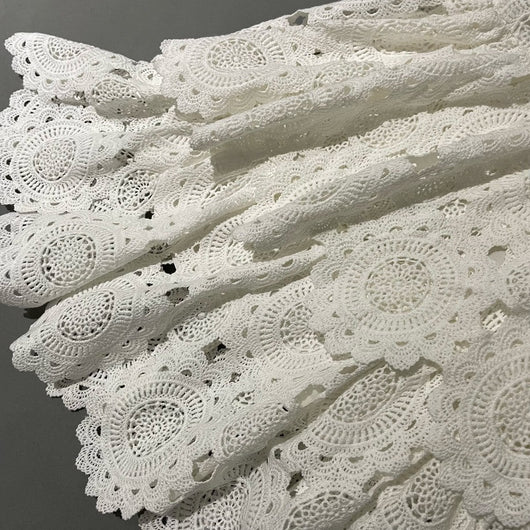 Vestido Elegante con Encaje Calado y Escote en V para Mujer - Image 18