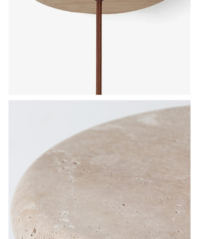 Lámpara Colgante Piedra Cave Amarilla Diseño Minimalista - Image 9