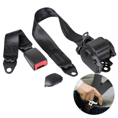 Cinturón de Seguridad Retráctil Ajustable de 3 Puntos para Vehículos - Image 4