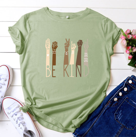 Remera Femenina de Algodón con Estampado de Letras - Image 22