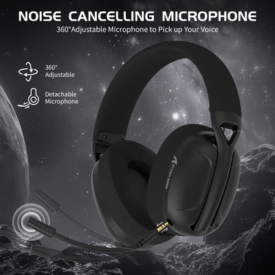 Auriculares Gaming Inalámbricos Bluetooth Multimodo con Micrófono - Image 8