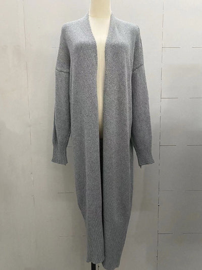 Cardigan Largo Tejido para Mujer - Abrigo Exterior Elegante - Image 18