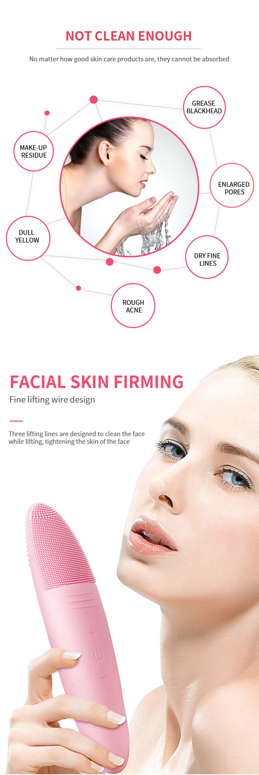 Instrumento de Limpieza Facial de Silicona - Image 16