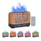 Humidificador Navideño con Diseño de Copos de Nieve y Aromaterapia Multicolor