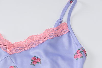 Camiseta Floral con Encaje Cosido - Colección Verano - Image 13