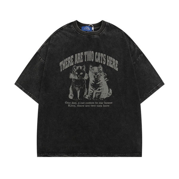 Camiseta Manga Corta de Algodón para Hombre - Verano
