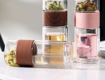 Tazas de Té Personalizadas de Doble Capa con Logo - Image 4