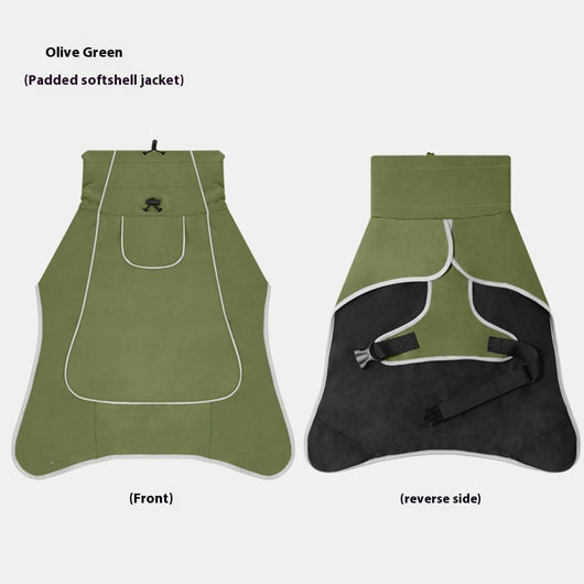 Abrigo Impermeable para Perros Grandes - Gabardina Protectora Dual - Image 8