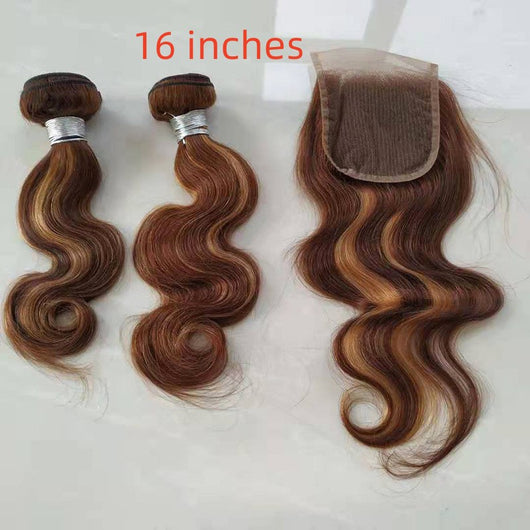 Extensiones de Cabello Natural Ondulado Efecto Piano - Paquete de Cabello Humano - Image 9