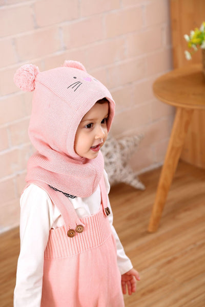 Set de Gorros Tejidos para Niños - Diseño Calicó Otoño e Invierno - Image 29