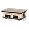 Rectangular Furnace Negro