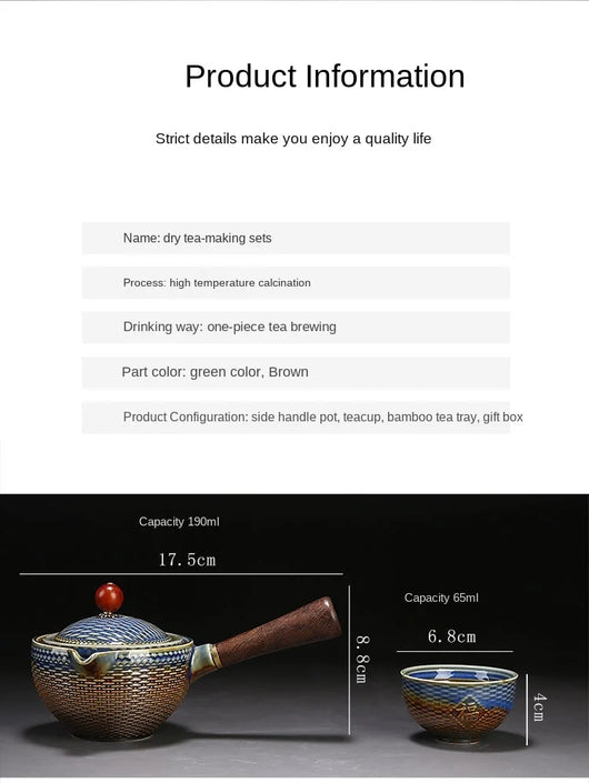 Juego de Té Automático Portátil para Oficina y Hogar - Image 10