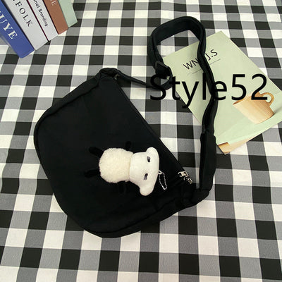 Bolsa Mensajero de Lona para Hombre - Bolso de Hombro Ligero y Versátil - Image 56