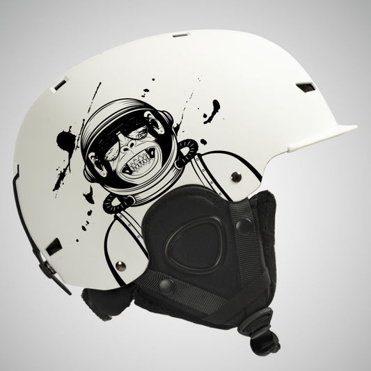 Casco de Esquí con Gafas Integradas para Adultos - Protección Doble