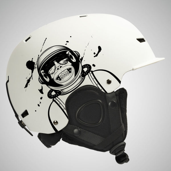 Casco de Esquí con Gafas Integradas para Adultos - Protección Doble