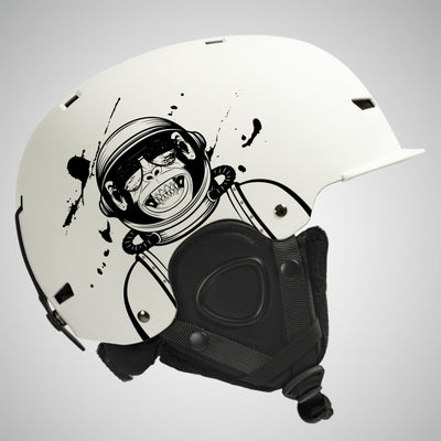 Casco de Esquí con Gafas Integradas para Adultos - Protección Doble