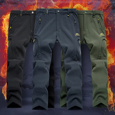 Pantalones Tácticos Impermeables y Cortavientos para Montaña