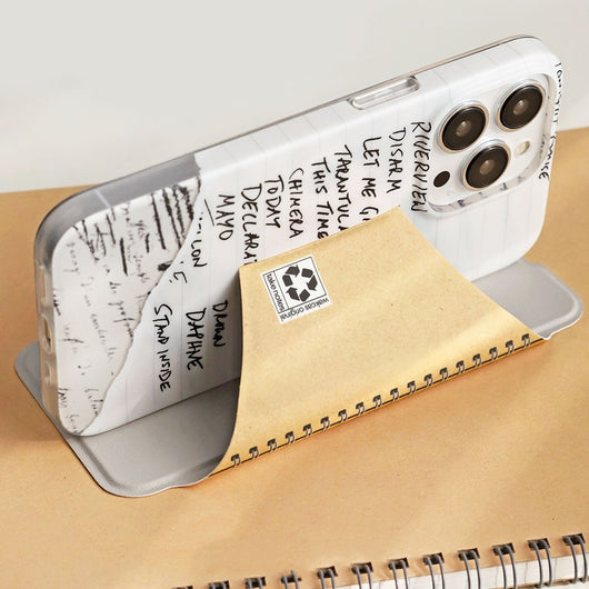 Funda Protectora con Soporte Minimalista para Laptop y Teléfono - Image 4