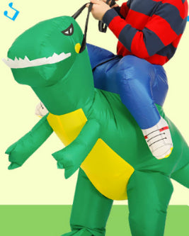 Disfraz Inflable Dragón Corredor para Actividades Familiares - Image 9