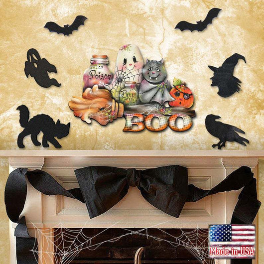 Corona Decorativa de Otoño e Halloween para Puerta y Pared - Image 9
