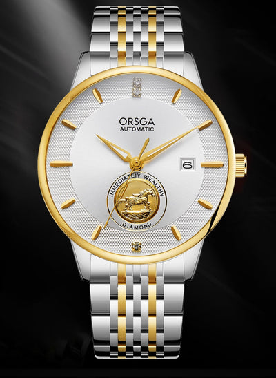 Reloj Mecánico Empresarial para Hombre con Fondo Transparente Impermeable - Image 13