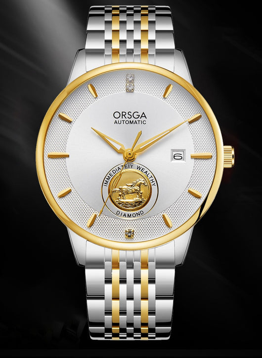 Reloj Mecánico Empresarial para Hombre con Fondo Transparente Impermeable - Image 13