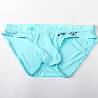 Calzoncillos Brief de Seda de Hielo para Hombre - Ropa Interior Sexy de Cintura Baja - Image 25