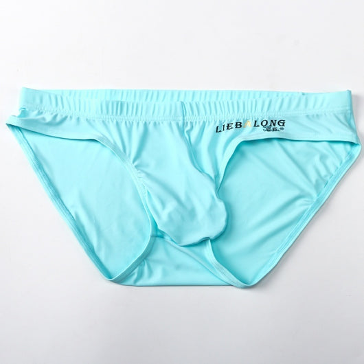 Calzoncillos Brief de Seda de Hielo para Hombre - Ropa Interior Sexy de Cintura Baja - Image 25