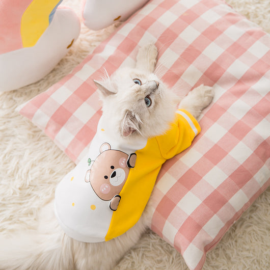 Abrigo Cálido para Gatos y Mascotas - Disfraz Otoño Invierno Azul - Image 10