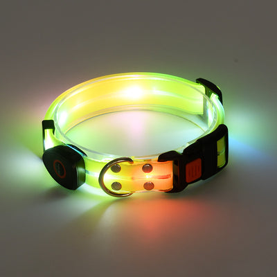 Collar LED Recargable para Mascotas con Correa de Seguridad - Image 4