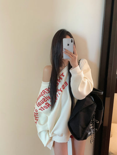 Sudadera Gris con Estampado American Hot Girl - Image 14