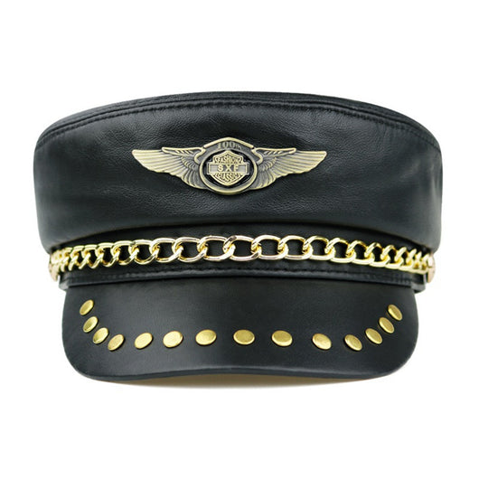 Sombrero de Cuero Unisex con Visera Plana - Estilo Moderno - Image 10