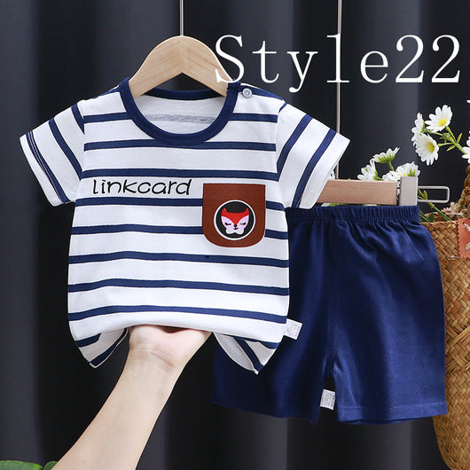 Traje Infantil de Algodón con Manga Corta - Image 13