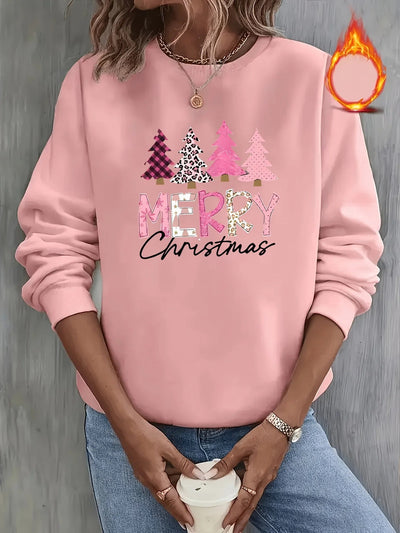 Suéter Casual de Manga Larga con Estampado para Mujer - Image 11
