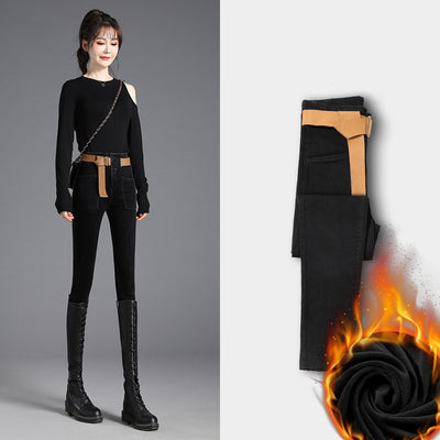 Pantalones Ajustados Elegantes para Mujer con Bota Entallada - Image 11