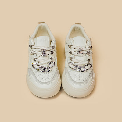 Tenis Blancos Casuales para Mujer - Diseño Minimalista - Image 11