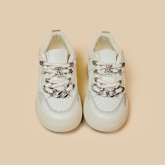 Tenis Blancos Casuales para Mujer - Diseño Minimalista - Image 11
