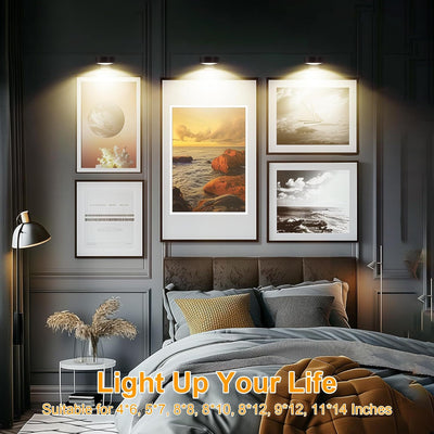 Luz LED Decorativa Dorada con Batería - Image 2
