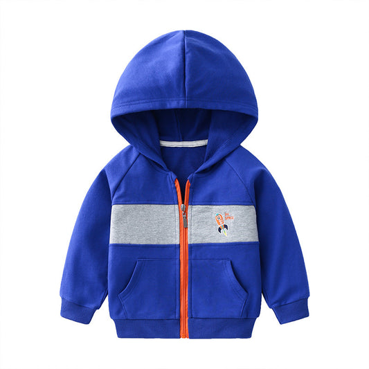 Chamarra Infantil Ligera con Diseño Cartoon Moderno