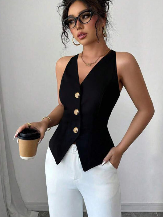 Chaleco Halter Backless Ajustable - Cardigan de Verano para Mujer - Image 15