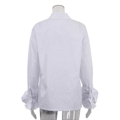 Camisa Manga Larga con Bordado Floral - Image 12