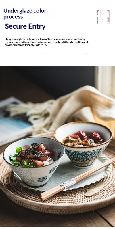 Juego de Vajilla Cerámica Premium con Bowls para Arroz y Fideos - Image 17