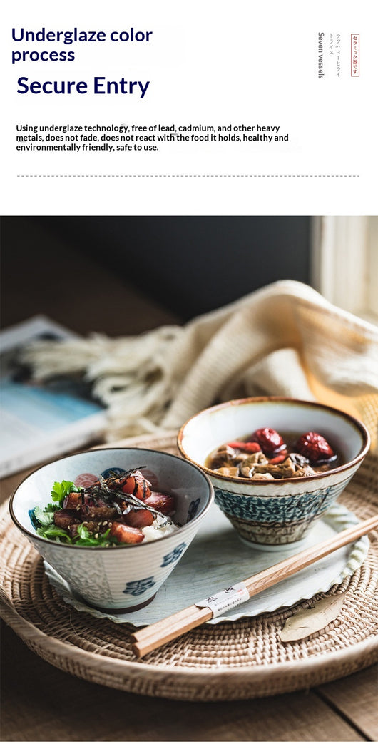 Juego de Vajilla Cerámica Premium con Bowls para Arroz y Fideos - Image 17