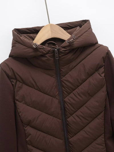 Abrigo Slim Fit con Capucha de Algodón para Otoño e Invierno - Image 17