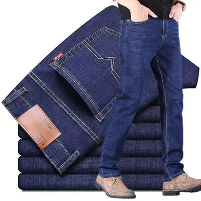 Jeans Ejecutivos de Verano para Hombre - Corte Recto Elástico y Cómodo - Image 6